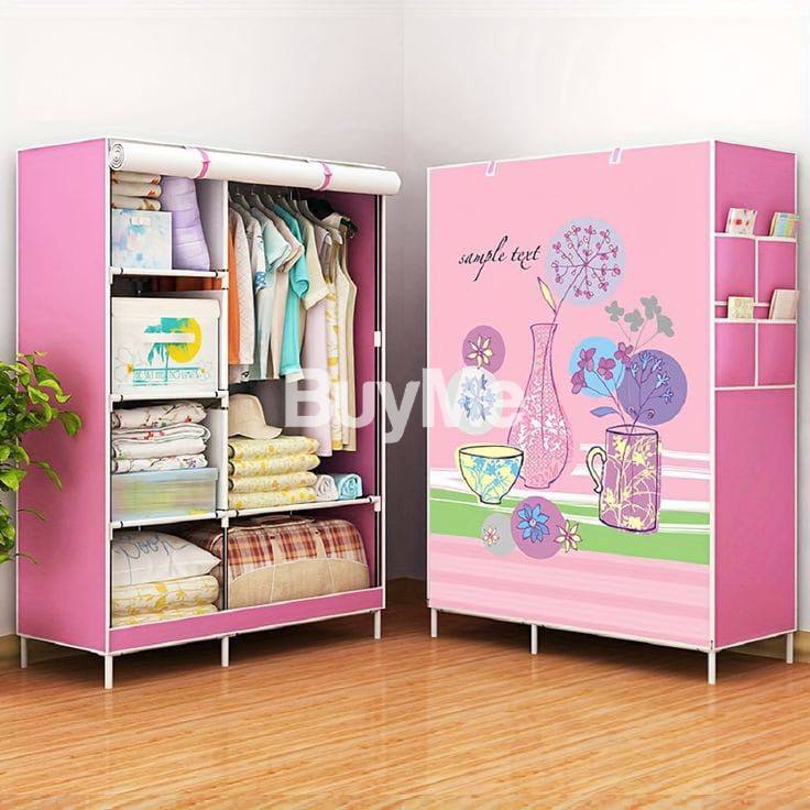 2 DOOR PRINTED WARDROBE