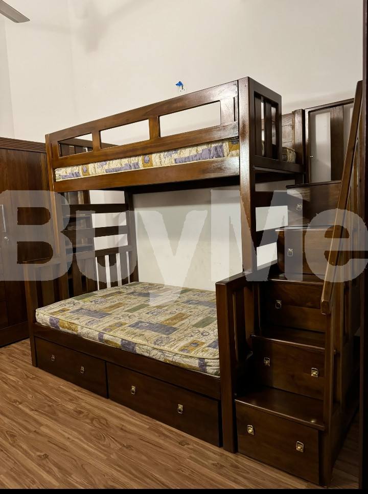DOUBLE STOREY BEDS WITH LOCKERS