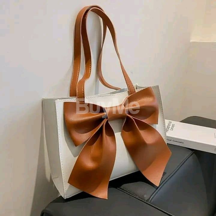 BOW BAG - BROWN