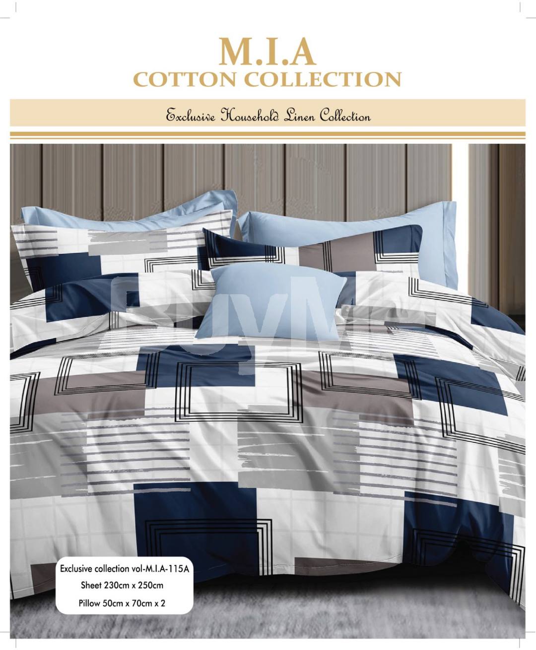 M.I.A BEDSHEET (PRINTED) KING SIZE