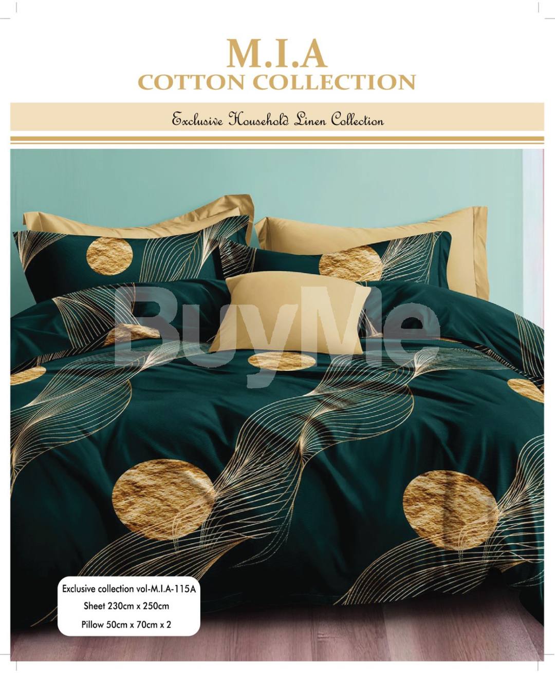M.I.A BEDSHEET (PRINTED) KING SIZE