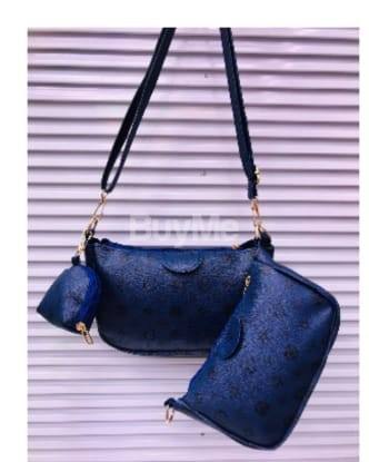 3 PCS BAG - DARK BLUE