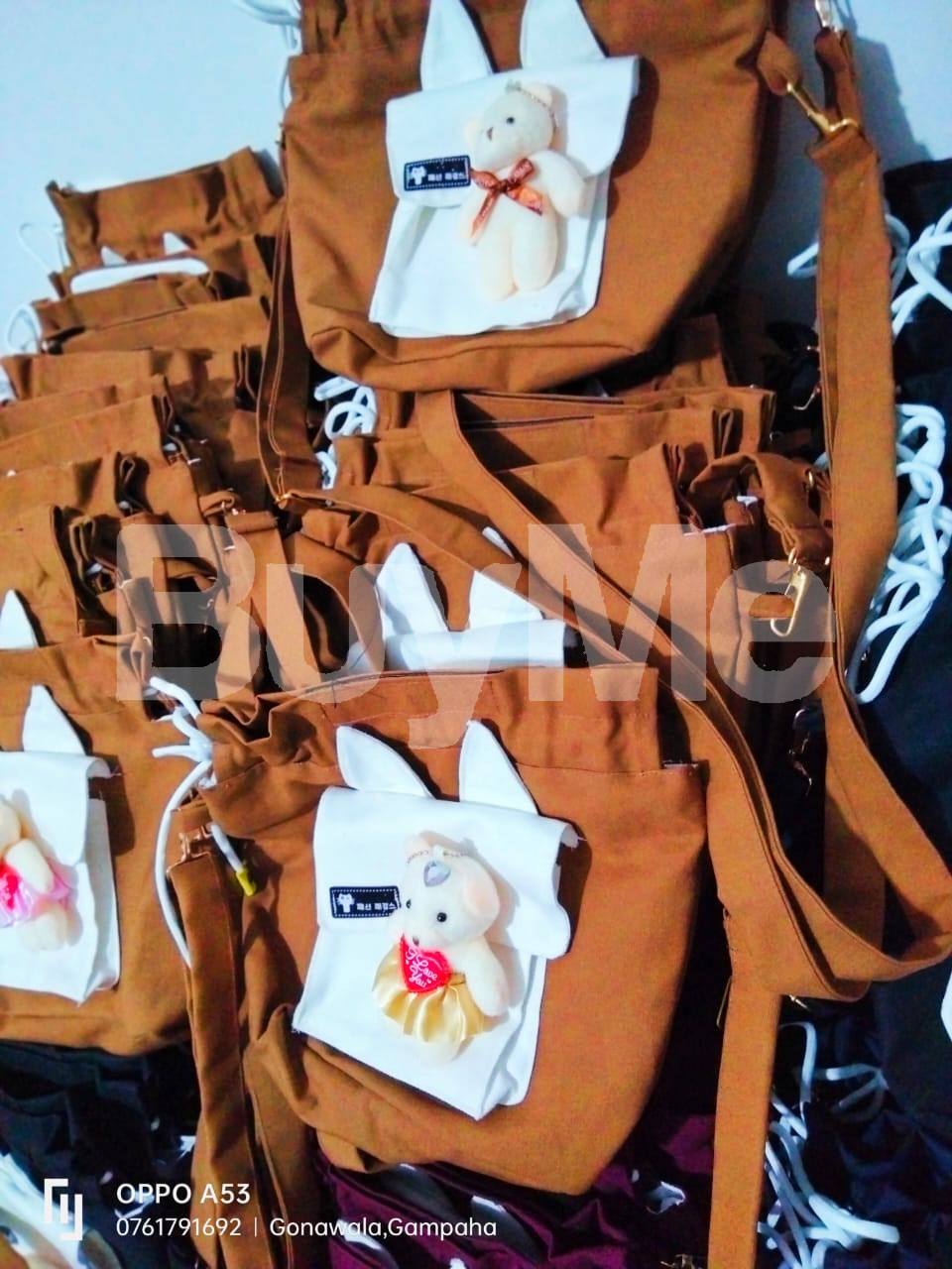 CHILDREN'S CLASS BAGS- BEAR DESIGN