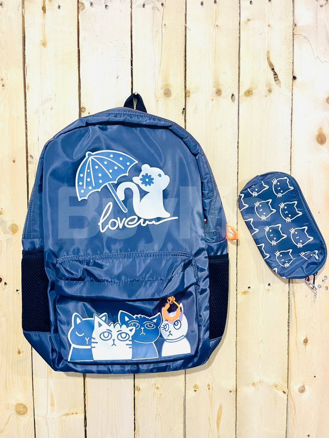 VIETNAM IMPORTED QUALITY CUTE BACK PACK - LIGHT BLUE