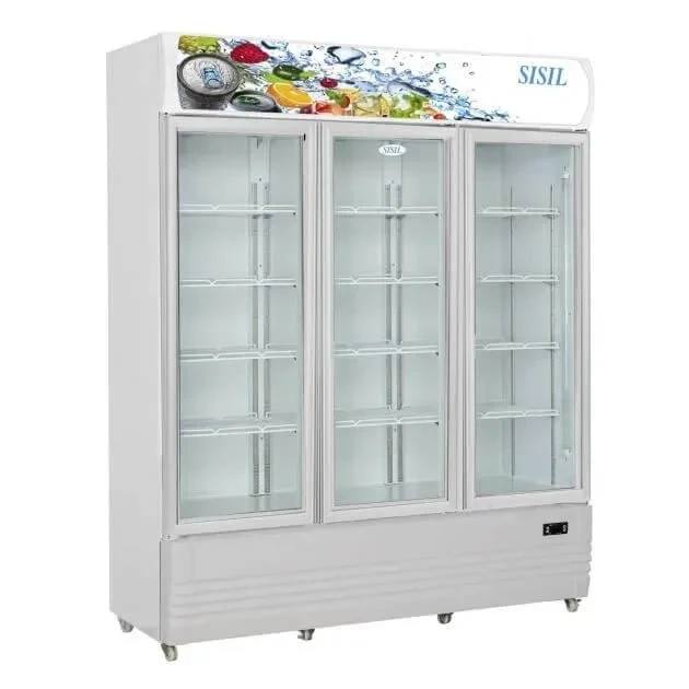 SISIL BOTTLE COOLER 3 DOORS 1360L – FC1100